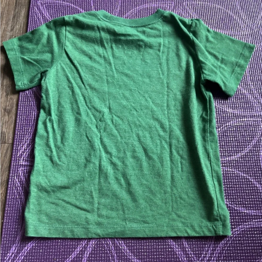 Kids 5T green Nirvana graphic tee - Picture 4 of 5